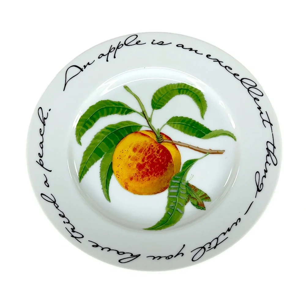 Williams Sonoma Orchard Suite Vintage Dessert Plate Set - 4